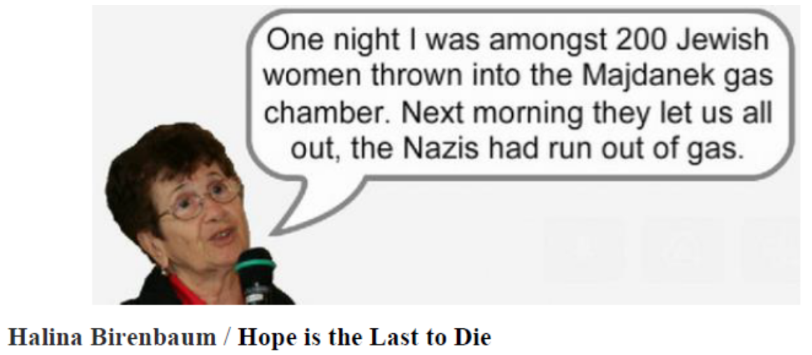 The Holohoax Hustle is Dying